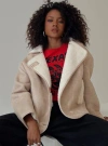 Princess Polly Baxley Jacket In Beige
