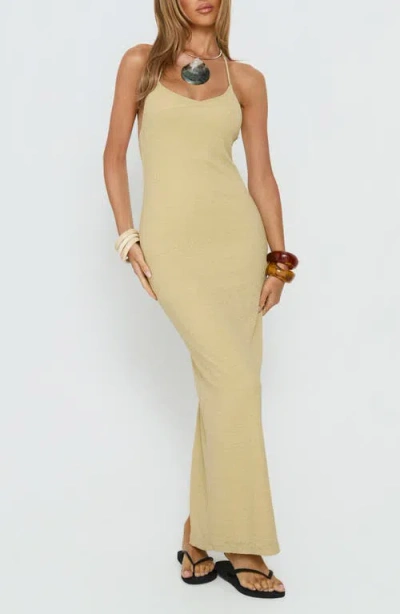 Princess Polly Be The One Beaded Back Maxi Dress In Nude