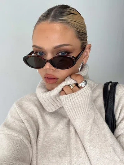 Princess Polly Beenna Sunglasses In Tort