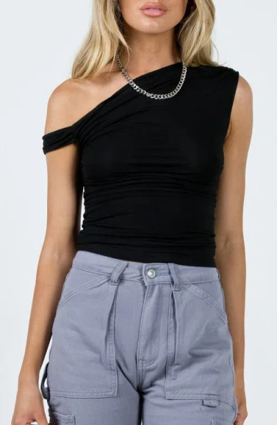 PRINCESS POLLY PRINCESS POLLY BELLER ASYMMETRIC OFF THE SHOULDER TOP
