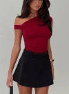 Princess Polly Beller Bodysuit Red In Red