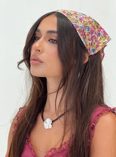 Princess Polly Belong To The Sun Hair Scarf In Pink Multi