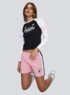 Princess Polly Bend It Athletic Shorts In Pink