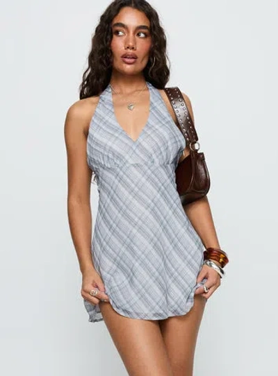 Princess Polly Best Mistake Halter Mini Dress Multi