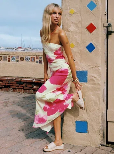 Princess Polly Best Of Me Strapless Maxi Dress In Multi