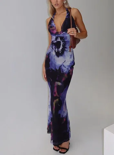 Princess Polly Bittersuite Cowl Maxi Dress In Black