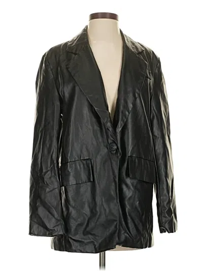 Pre-owned Princess Polly Blazer Jacket In Black