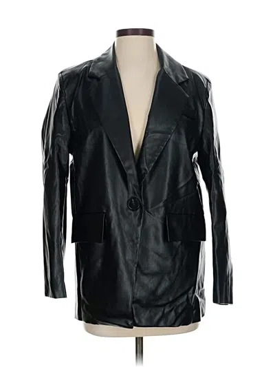 Pre-owned Princess Polly Blazer Jacket In Black