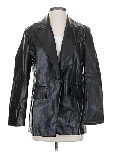 Pre-owned Princess Polly Blazer Jacket In Black