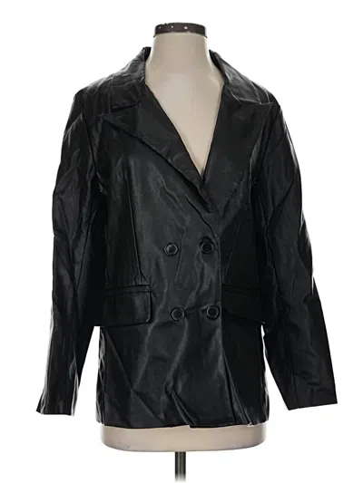 Pre-owned Princess Polly Blazer Jacket In Black
