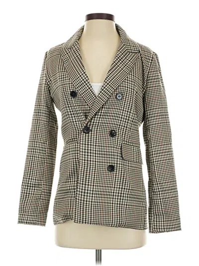 Pre-owned Princess Polly Blazer Jacket In Brown
