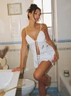 Princess Polly Blossome Embroidered Set In White