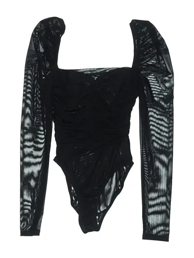 Pre-owned Princess Polly Bodysuit In Black