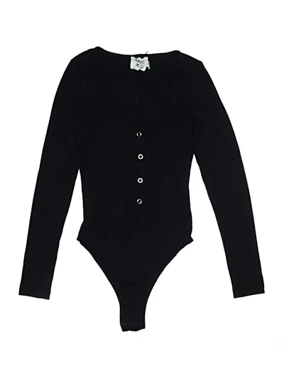 Pre-owned Princess Polly Bodysuit In Black