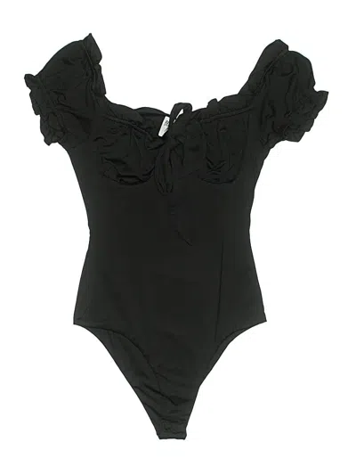 Pre-owned Princess Polly Bodysuit In Black