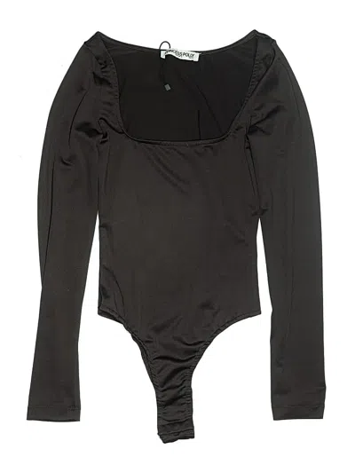 Pre-owned Princess Polly Bodysuit In Black