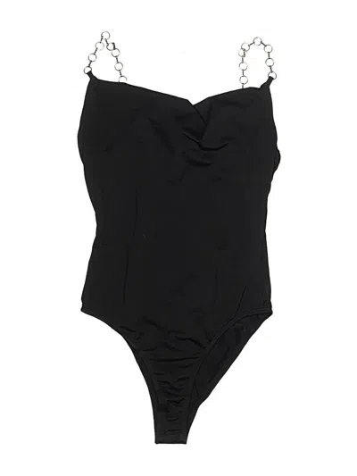Pre-owned Princess Polly Bodysuit In Black