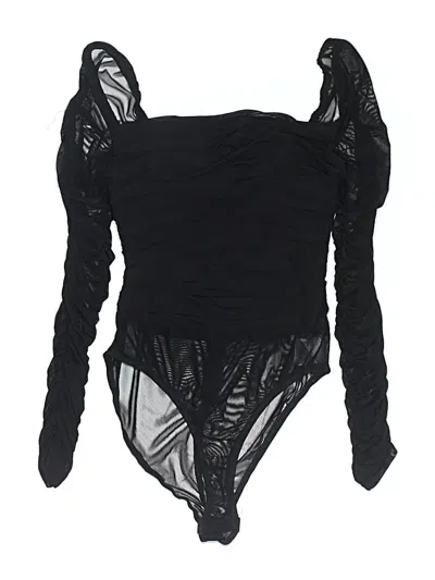 Pre-owned Princess Polly Bodysuit In Black