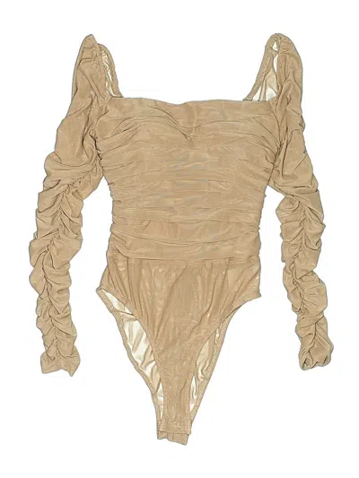 Pre-owned Princess Polly Bodysuit In Brown