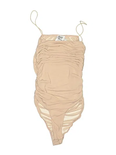 Pre-owned Princess Polly Bodysuit In Brown