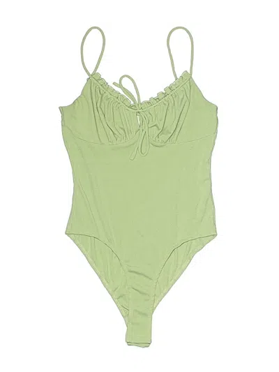 Pre-owned Princess Polly Bodysuit In Green