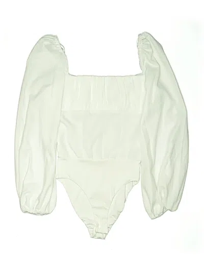 Pre-owned Princess Polly Bodysuit In Ivory
