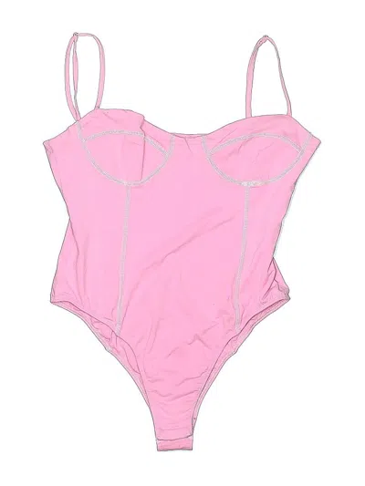 Pre-owned Princess Polly Bodysuit In Pink