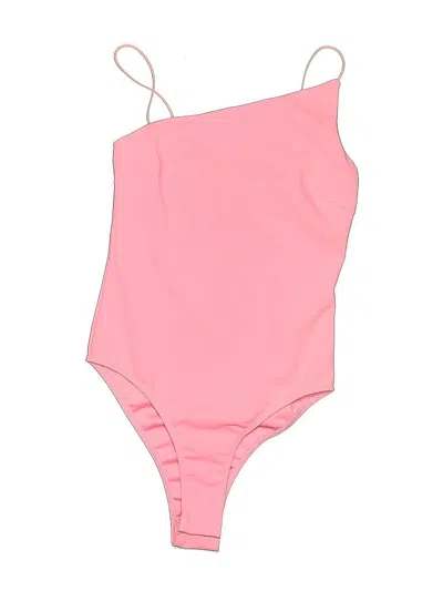 Pre-owned Princess Polly Bodysuit In Pink