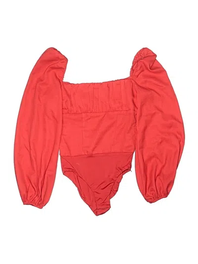 Pre-owned Princess Polly Bodysuit In Red