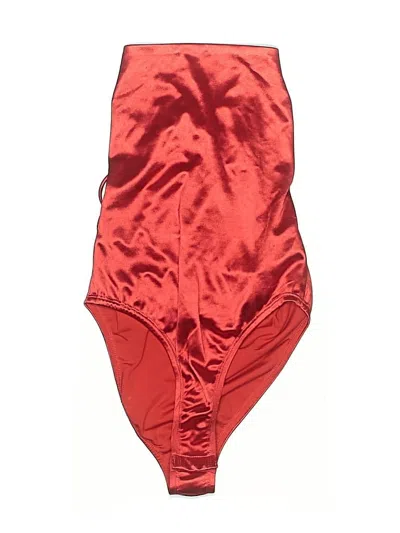 Pre-owned Princess Polly Bodysuit In Red