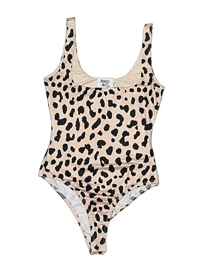 Pre-owned Princess Polly Bodysuit In Tan