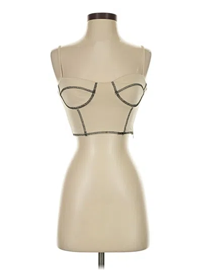 Pre-owned Princess Polly Bodysuit In Tan