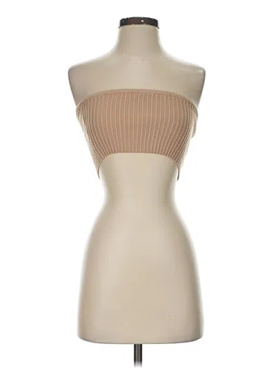 Pre-owned Princess Polly Bodysuit In Tan
