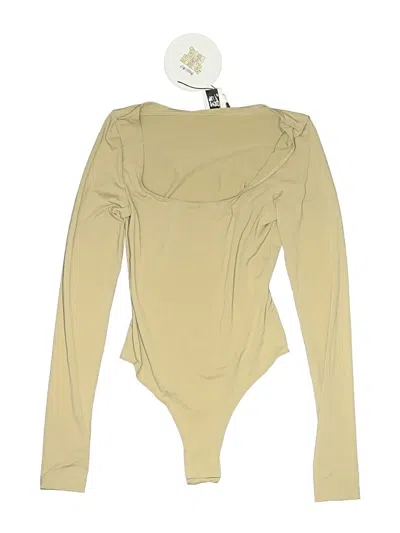 Pre-owned Princess Polly Bodysuit In Tan