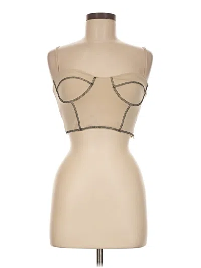 Pre-owned Princess Polly Bodysuit In Tan