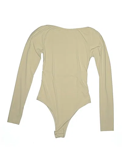 Pre-owned Princess Polly Bodysuit In Tan