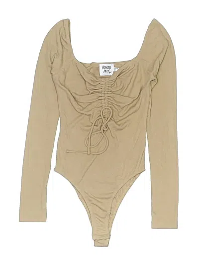 Pre-owned Princess Polly Bodysuit In Tan