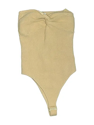 Pre-owned Princess Polly Bodysuit In Yellow