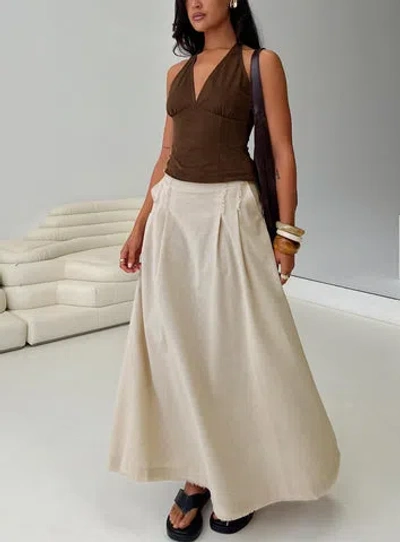Princess Polly Bohemian Spirit Maxi Skirt In Neutral