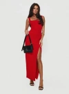 Princess Polly Bombshell Maxi Dress In Red