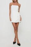Princess Polly Book Of Love Mini Dress In White