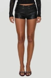 Princess Polly Born To Ride Faux Leather Shorts