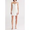 Princess Polly Briana Cowl Neck Dress In White