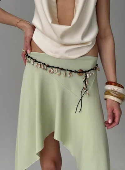 Princess Polly Bridges Shell Detail Belt In Multi