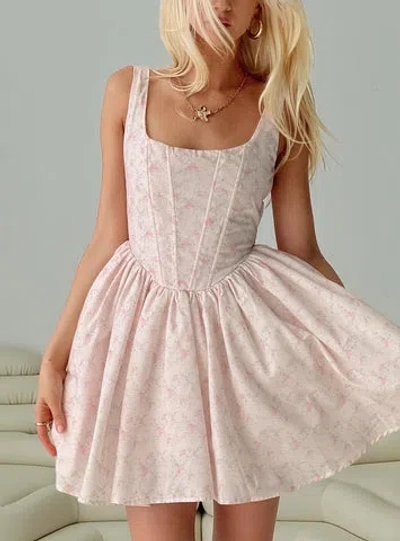 Princess Polly Bridgitte Corset Mini Dress In Pink