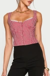 Princess Polly Bruncheon Check Tank
