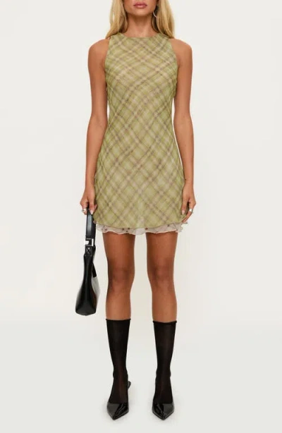 Princess Polly Buffie Minidress In Green