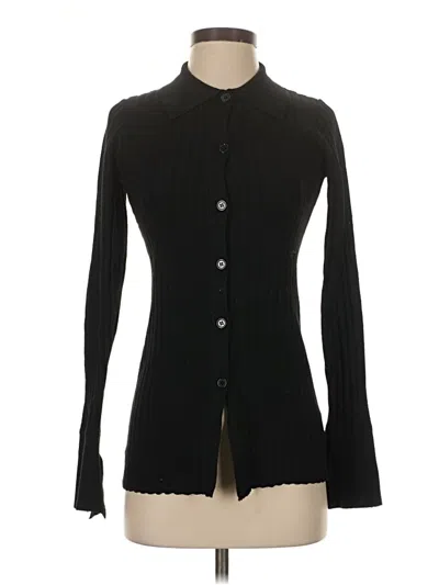 Pre-owned Princess Polly Cardigan Sweater In Black