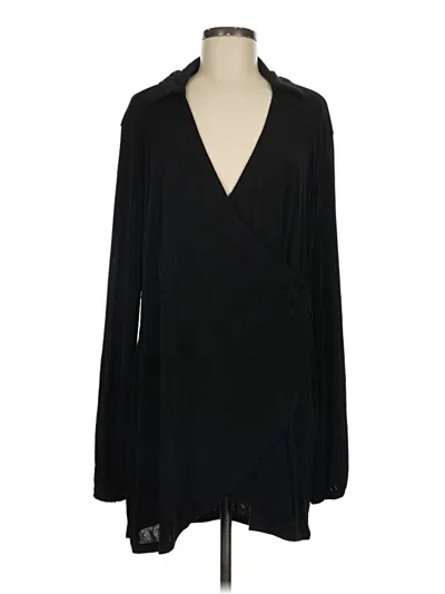 Pre-owned Princess Polly Cardigan Sweater In Black
