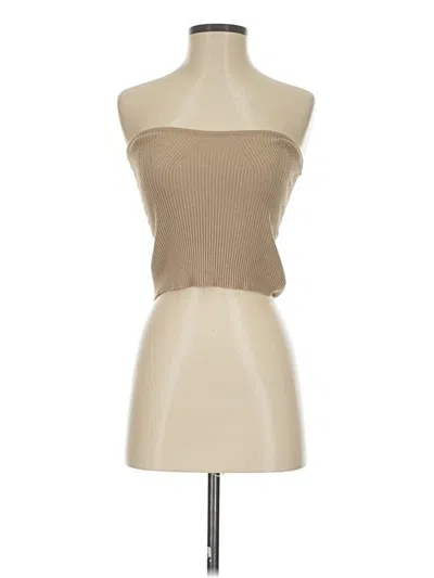 Pre-owned Princess Polly Cardigan Sweater In Brown